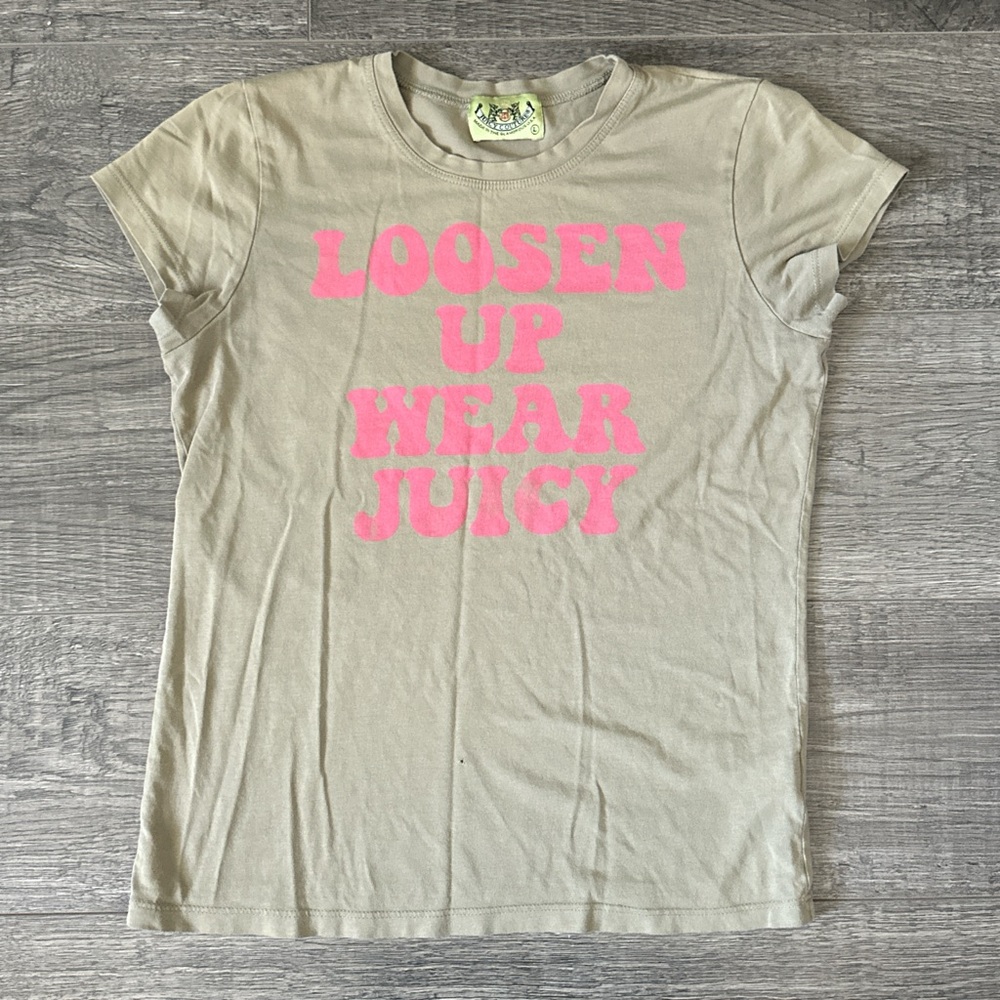 vintage juicy couture tee